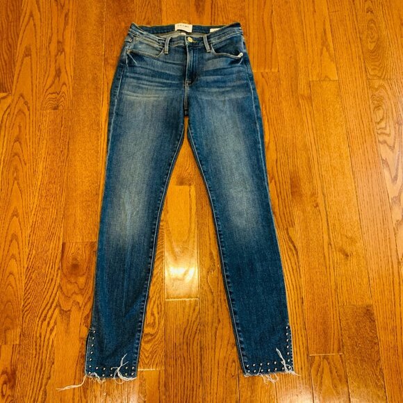 Frame Le High Skinny Jeans Size 27 - Picture 1 of 13